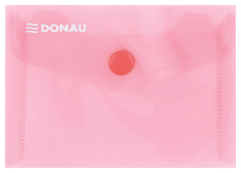 Zakládací pouzdro s drukem Donau - A7, 180 mic, červené, 1 ks