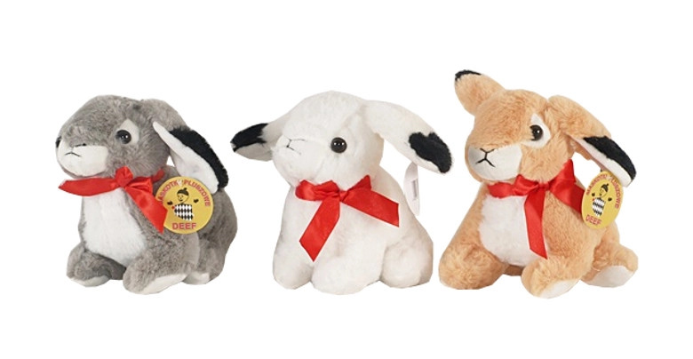 Plyšový zajíček – náhodná barva