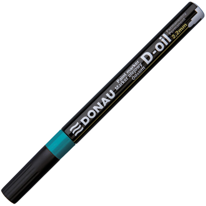 Lakový popisovač Donau - hrot 2,2 mm, zelený 28847