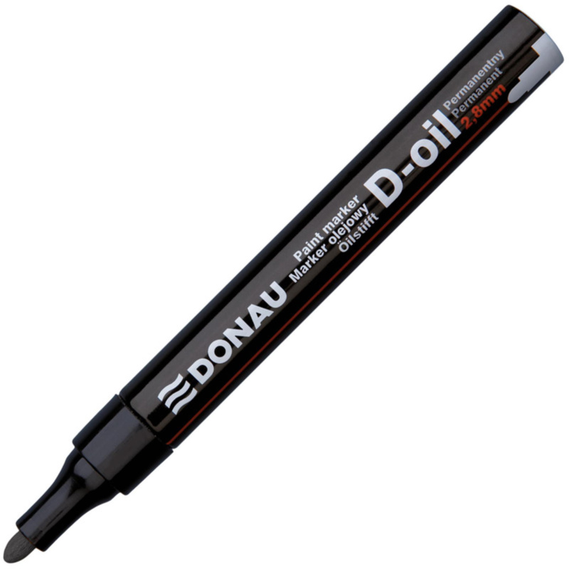 Popisovač lakový Donau, 2,8 mm, černý 3437