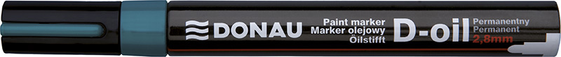 Popisovač lakový Donau, 2,8 mm, zelený 3433
