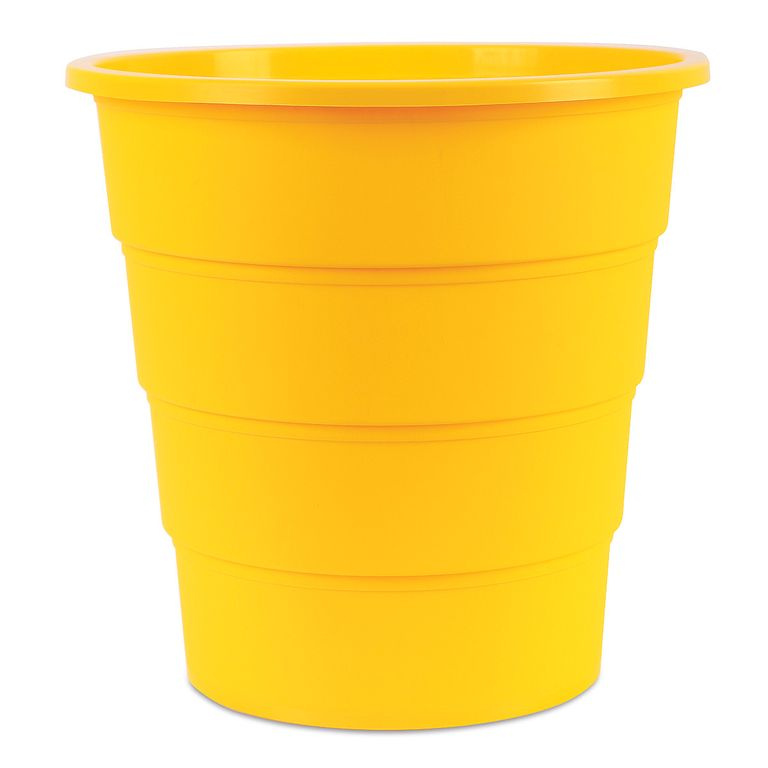 Odpadkový koš PP 16 l - žlutý