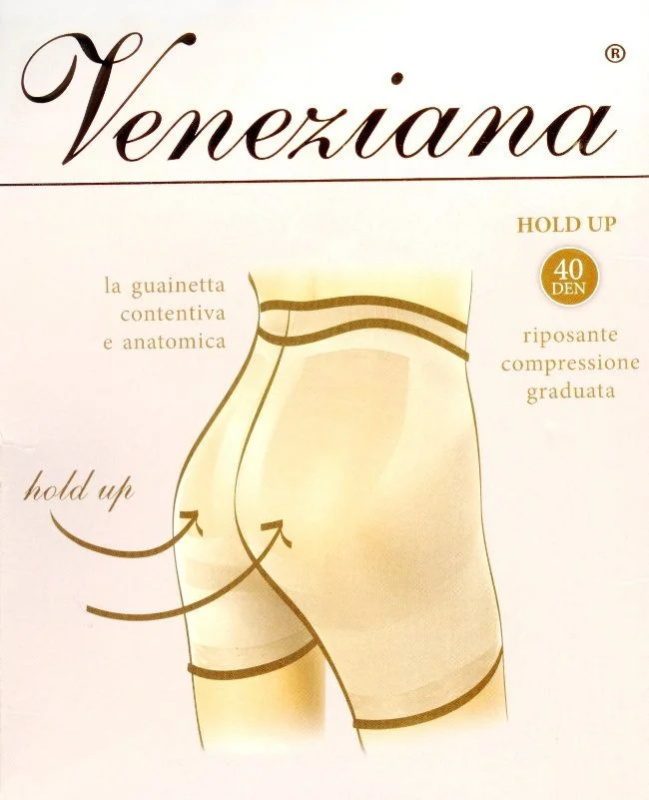 Punčocháče Hold Up 40 - Veneziana visone 3