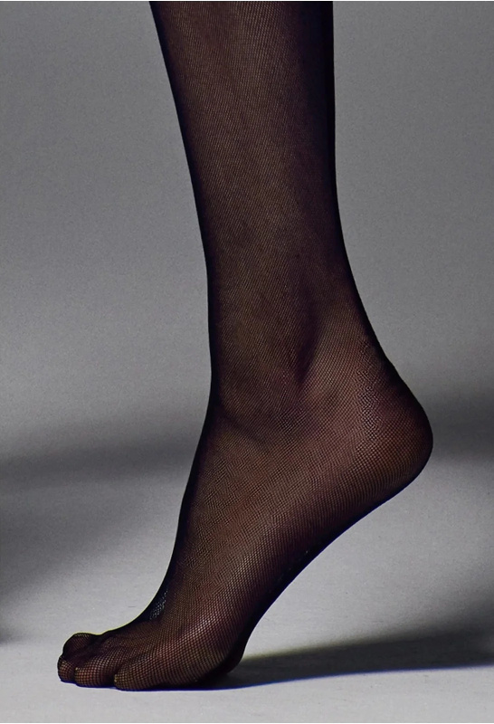 Punčocháče Veneziana Strippante Riga 2-5 nero 3-M