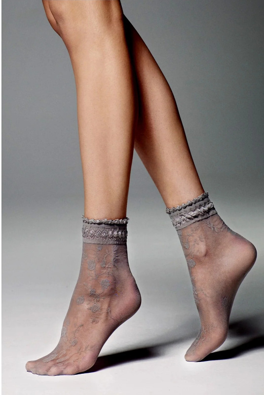 Dámské ponožky Veneziana Galena bianco univerzální