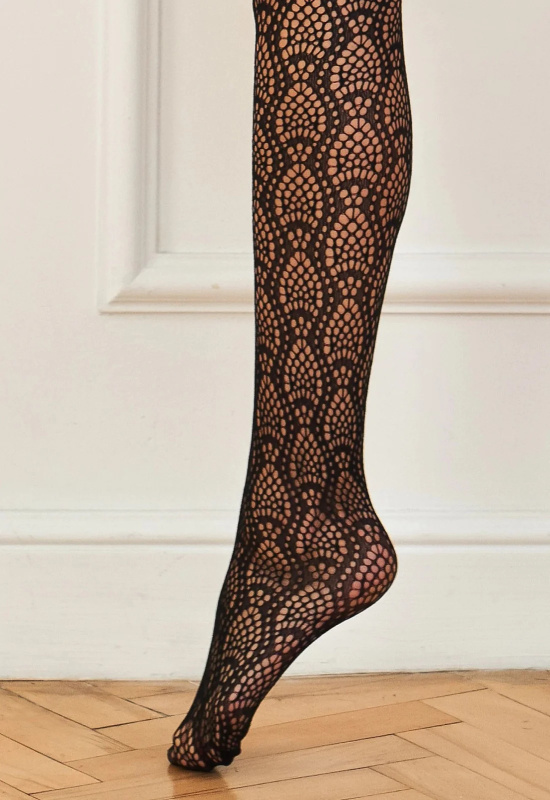 Punčocháče Veneziana Carino 1-5 nero 1/2-XS/S