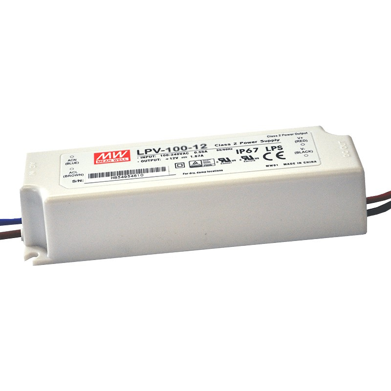 LED driver Mean Well LPV 100 W 12 V
