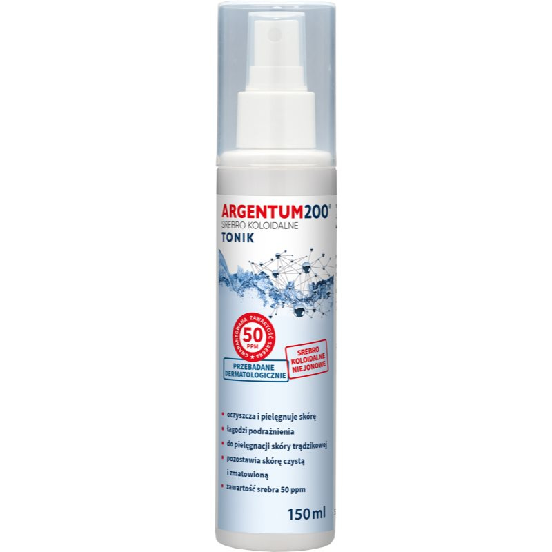 Aura Herbals Argentum 200 Collodial Silver 50 ppm čisticí tonikum s koloidním stříbrem 150 ml