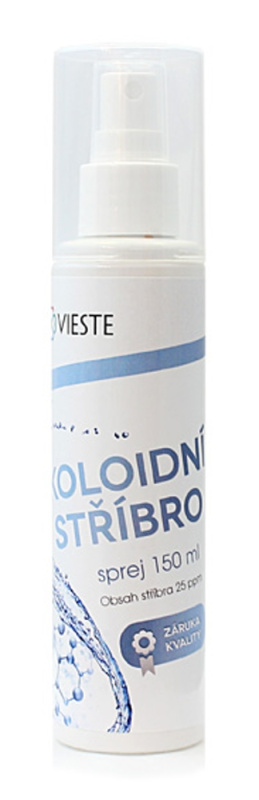Aura Herbals Argentum 200 Collodial Silver 25 ppm tonikum s koloidním stříbrem 150 ml