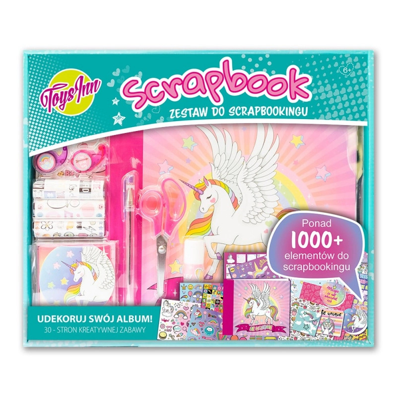 Sada na scrapbook – kreativní deník pro děti