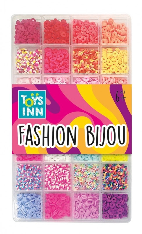 Sada korálků Clay Beads – růžový mix barev