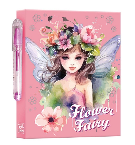 Sada poznámkových bloků a samolepek Flower Fairy Bellisa STNUX