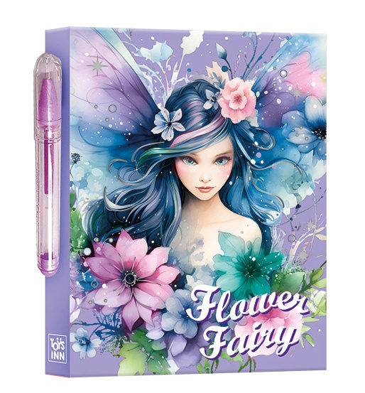 Sada lepítek a poznámkových bloků Flower Fairy Iris