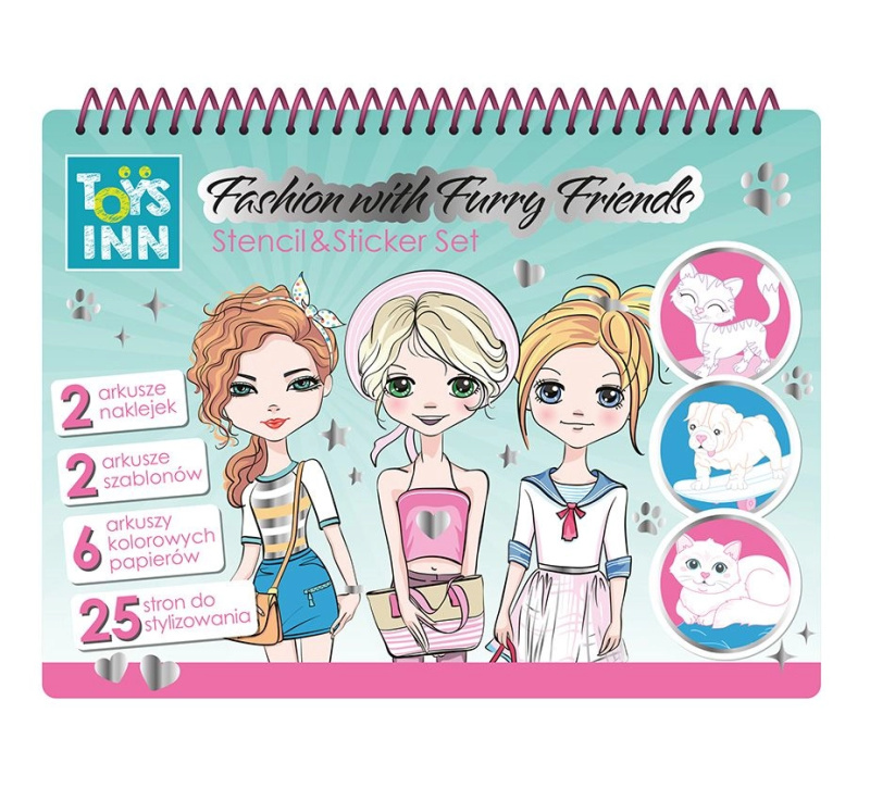 Toys Inn fashion with pets – kreativní sada pro oblékání zvířátek