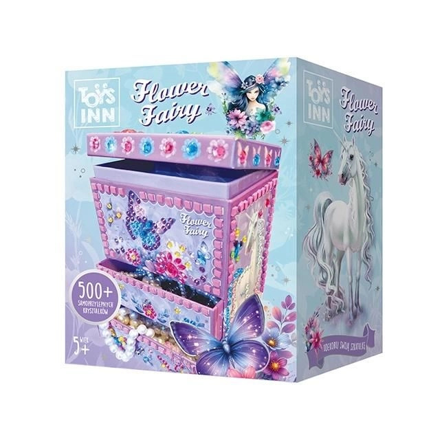 Kreativní mozaiková šperkovnice FLOWER FAIRY Iris – TOYS INN