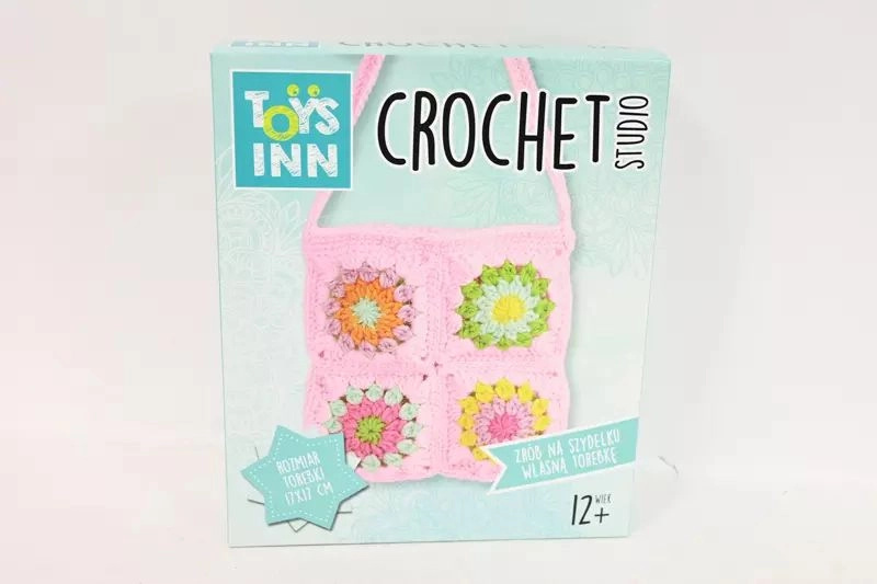 Háčkovací sada na kabelku ToysInn Crochet Studio