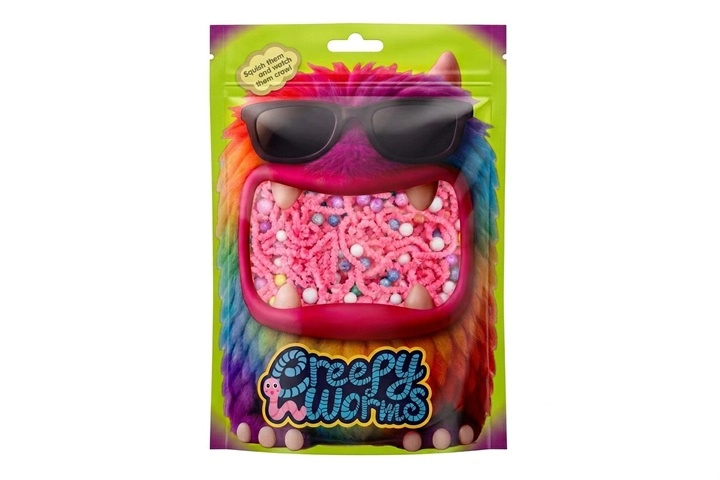 Stnux Creepy worms růžoví senzorické červíci