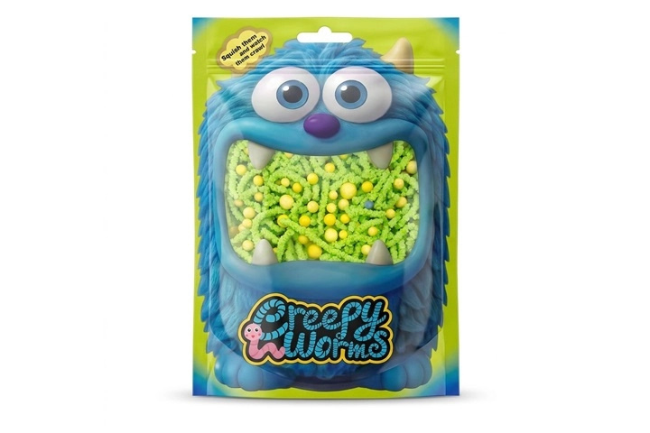 STNUX Creepy worms – zelení senzorickí červíci