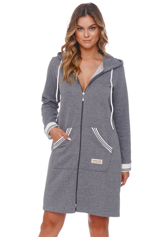 Dámský župan Doctor Nap SMZ.4508 Barva: Šedá, Velikost: XL