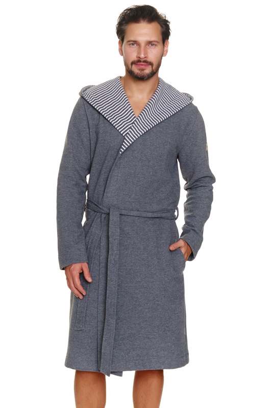 Pánský župan Doctor Nap SMW.7230 Barva: Šedá, Velikost: M