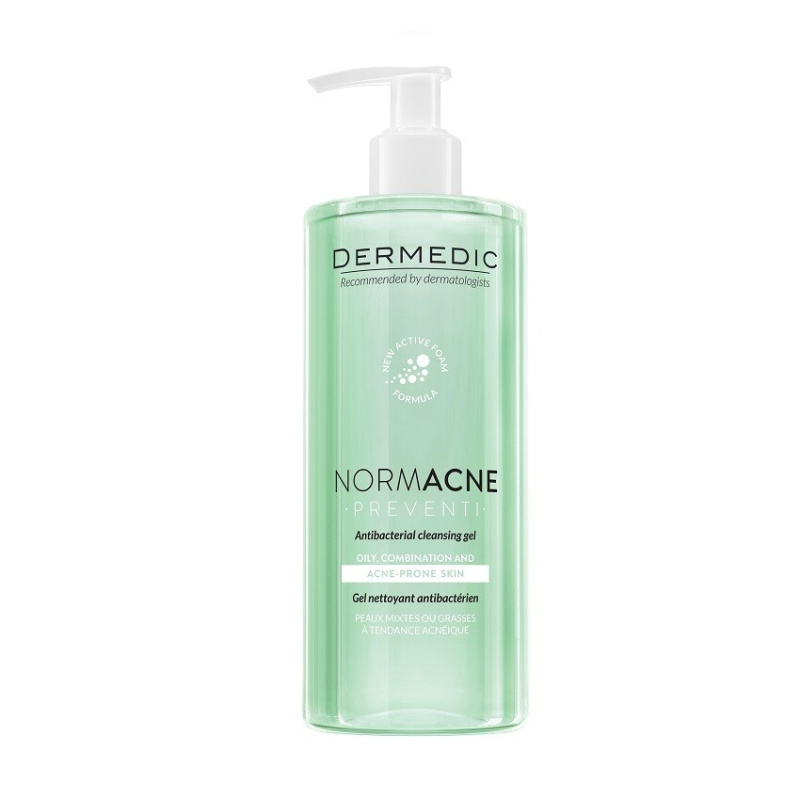 Dermedic Normacne Preventi čisticí pleťový gel s antibakteriální přísadou 200 ml