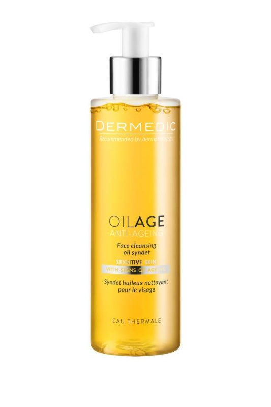 Dermedic Oilage Anti-Ageing olejový syndet na mytí obličeje 200 ml