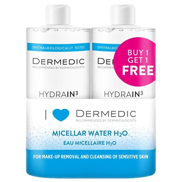Dermedic Hydrain3 Hialuro Micelární voda duopack 2x500 ml