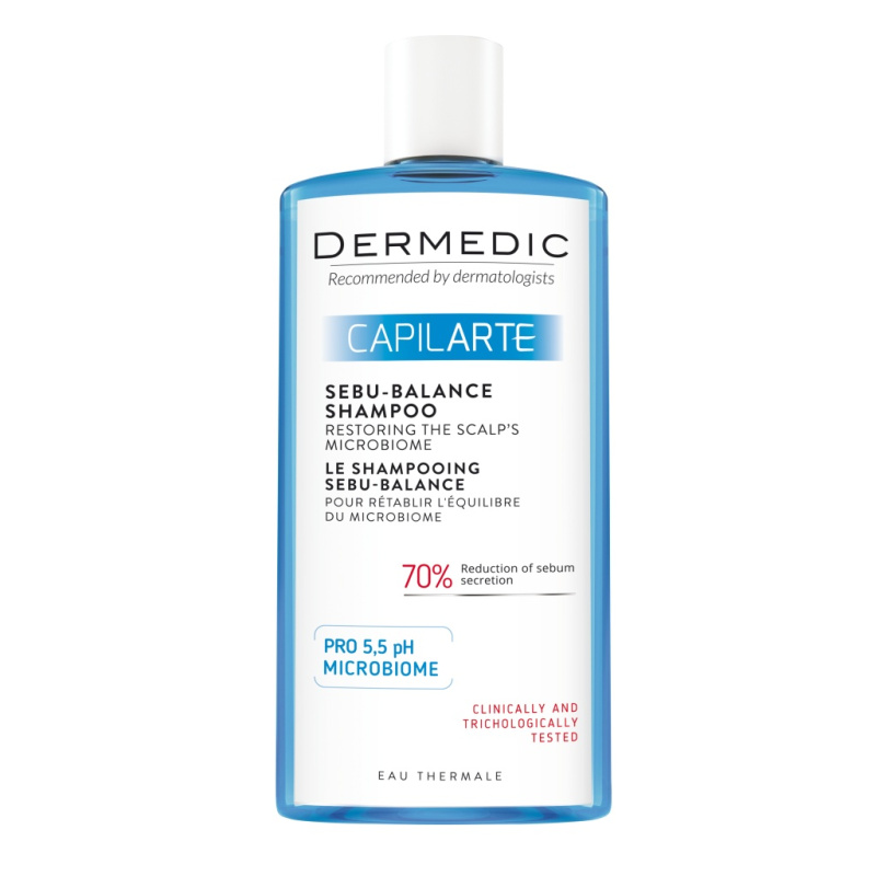 DERMEDIC Capilarte Sebu-Balance Šampon pro mastné vlasy 300 ml