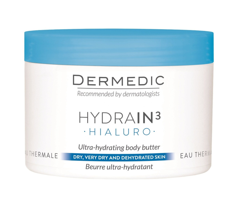 Dermedic Hydrain3 Hialuro intenzivně hydratační tělové máslo 225 ml
