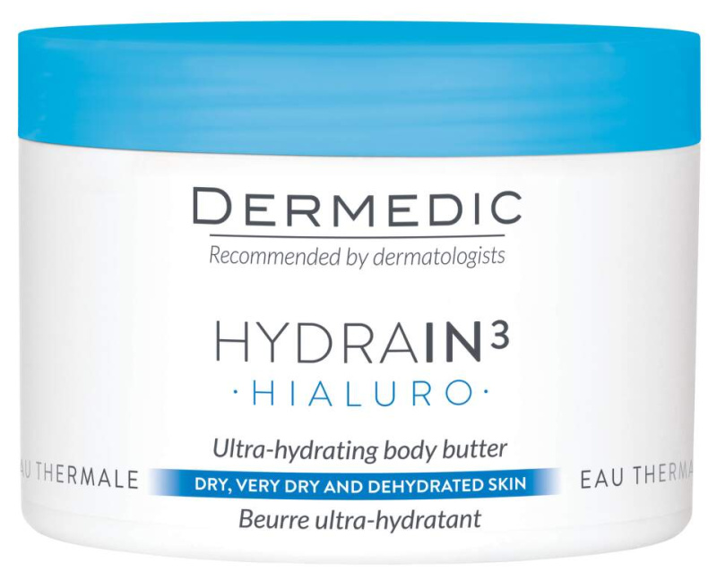Dermedic Hydrain3 Hialuro intenzivně hydratační tělové máslo 225 ml