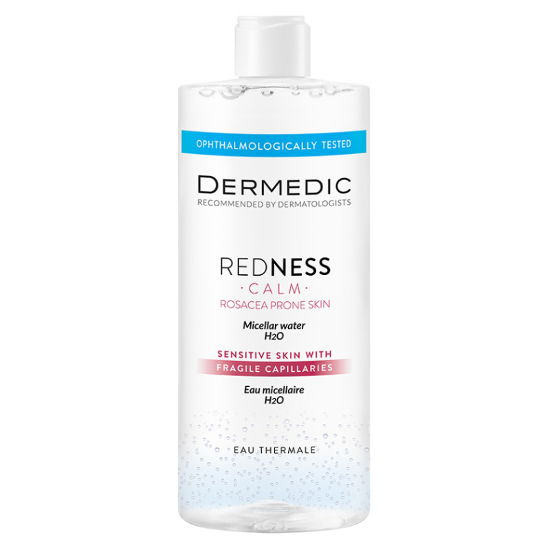 Dermedic Redness Calm micelární voda pro citlivou pleť se sklonem ke zčervenání 500 ml