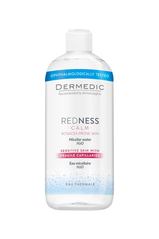 Dermedic Redness Calm micelární voda pro citlivou pleť se sklonem ke zčervenání 500 ml