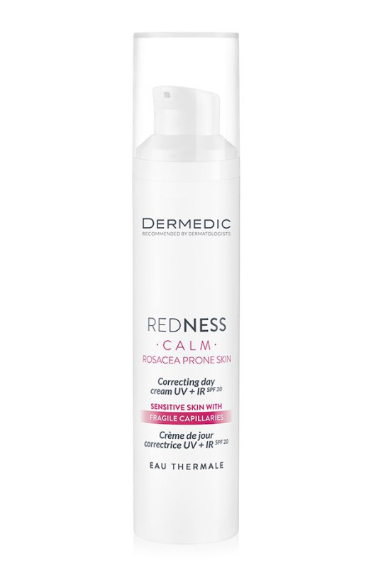 Dermedic Redness Calm korekční krém pro citlivou a zarudlou pleť SPF 20 40 ml