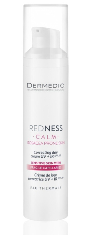 Dermedic Redness Calm korekční krém pro citlivou a zarudlou pleť SPF 20 40 ml