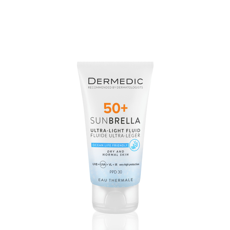 Dermedic Sunbrella emulze na opalování pro suchou pleť SPF 50+ 40 ml