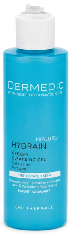 DERMEDIC Hydrain Hialuro Krémový mycí gel 200ml
