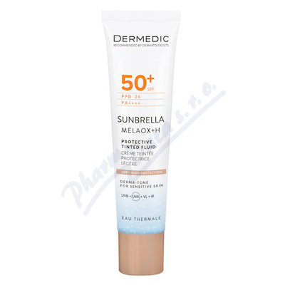 Dermedic Sunbrella Protective Tinted Fluid ochranný tónovací krém na obličej SPF 50+ 40 ml