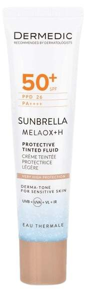Dermedic Sunbrella Protective Tinted Fluid ochranný tónovací krém na obličej SPF 50+ 40 ml