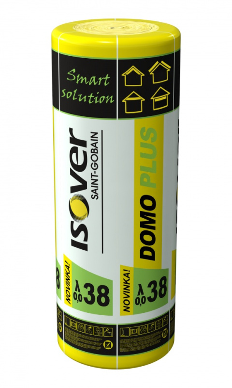 Tepelná izolace ISOVER DOMO PLUS 120 mm (8,88 m2/bal.)