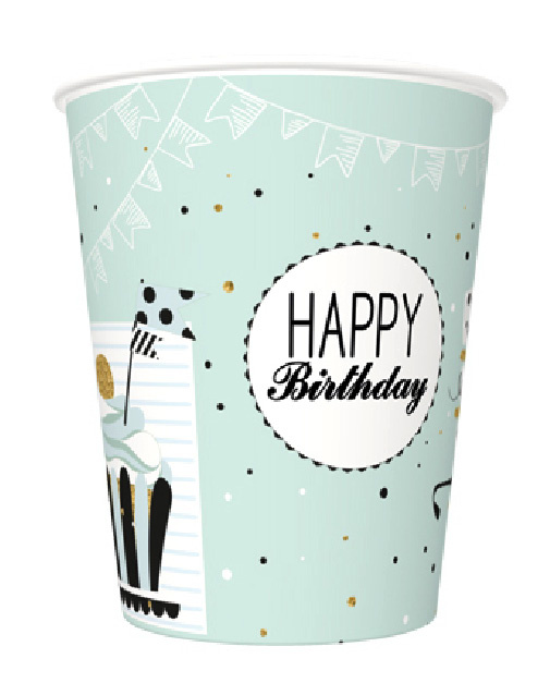 Luma Happy Birthday kelímky