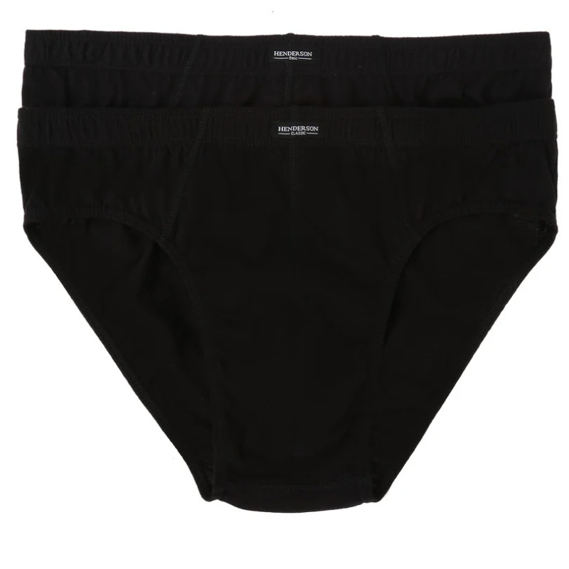 Pánské slipy 2P CLASSIC 1440-MAXI černá 4XL