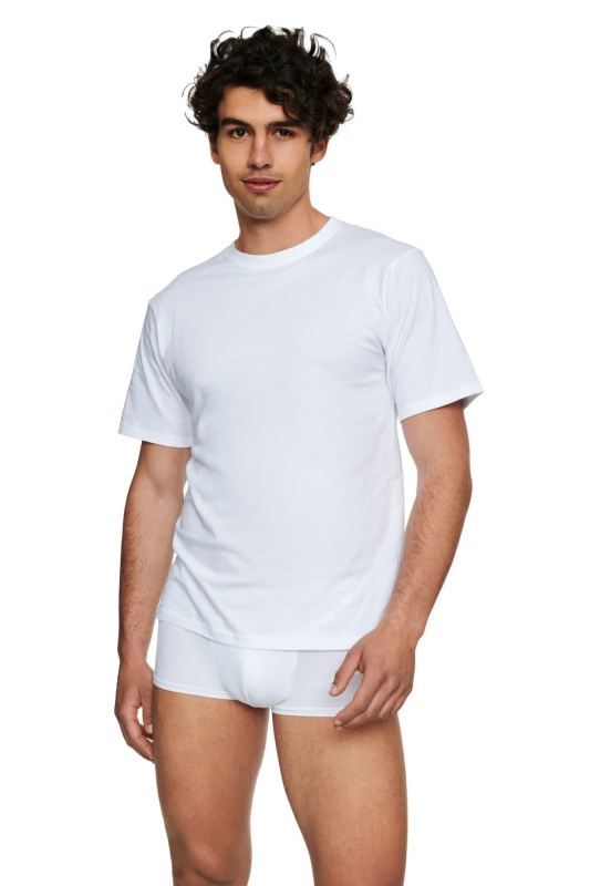 Pánské tričko 19407 T-line white - HENDERSON bílá 4XL