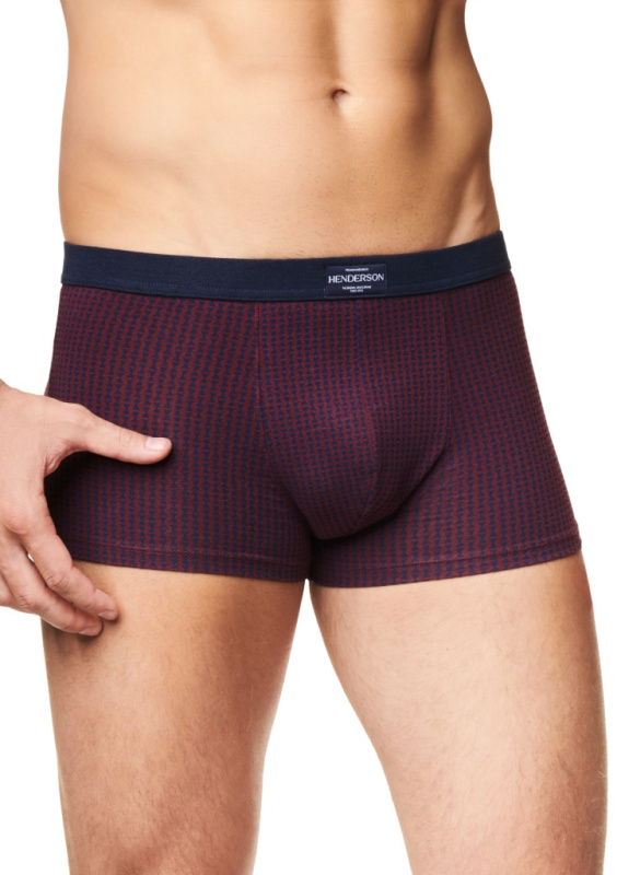 Boxerky Henderson 39330-59X Barva: Bordó, Velikost: M