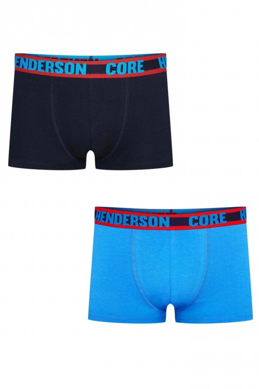 Pánské boxerky 2 pack 39327 Axis - HENDERSON vícebarevná M