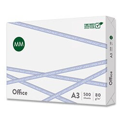 MM Flow Office - xerografický papír - A3, 80 g, 500 listů