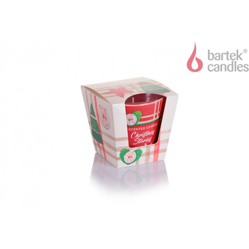 Bartek vonná svíčka ve skle 115g - X-Mas Stories