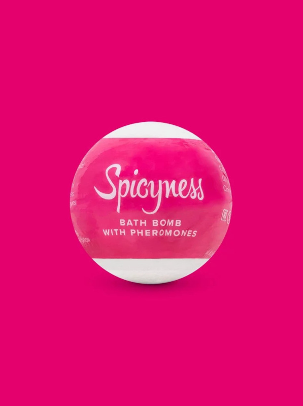 OBSESSIVE Spicyness - BATH BOMB WITH PHEROMONES 100 g