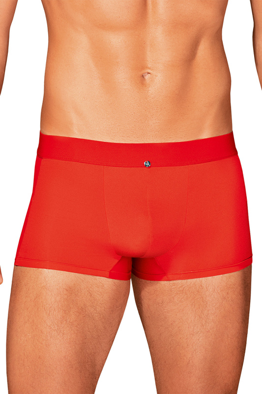 Pánské trenýrky Obsessive Boldero boxer Barva: Červená, Velikost: S/M