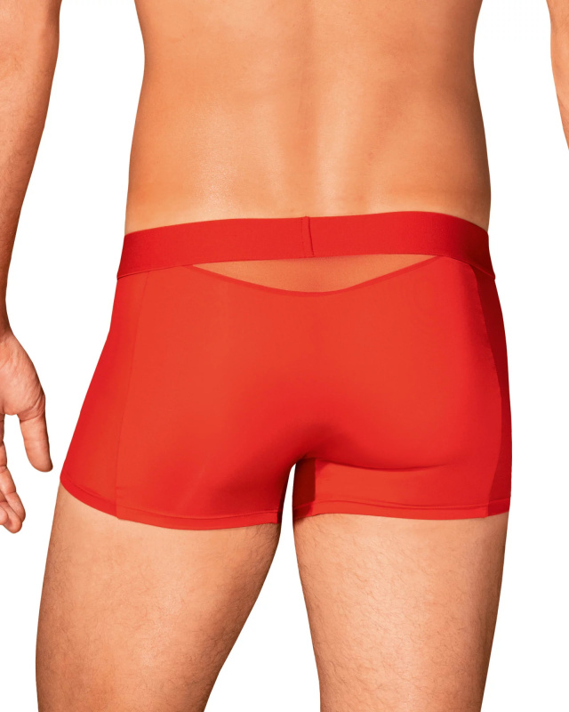 Pánské trenýrky Obsessive Boldero boxer Barva: Červená, Velikost: L/XL