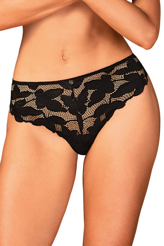 Kalhotky Obsessive Editya panties Barva: Černá, Velikost: XS/S
